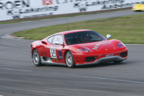 Max Birkelund i Ferrari 360 F1
(Foto: Gripping Media)